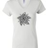 Women's Short Sleeve V-Neck T-Shirt Thumbnail