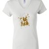 Women's Short Sleeve V-Neck T-Shirt Thumbnail