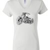 Women's Short Sleeve V-Neck T-Shirt Thumbnail