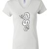 Women's Short Sleeve V-Neck T-Shirt Thumbnail