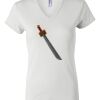 Women's Short Sleeve V-Neck T-Shirt Thumbnail