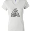 Women's Short Sleeve V-Neck T-Shirt Thumbnail