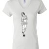 Women's Short Sleeve V-Neck T-Shirt Thumbnail