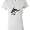 Women's Short Sleeve V-Neck T-Shirt Thumbnail