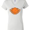 Women's Short Sleeve V-Neck T-Shirt Thumbnail