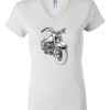 Women's Short Sleeve V-Neck T-Shirt Thumbnail