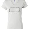 Women's Short Sleeve V-Neck T-Shirt Thumbnail