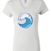 Women's Short Sleeve V-Neck T-Shirt Thumbnail