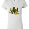 Women's Short Sleeve V-Neck T-Shirt Thumbnail