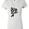 Women's Short Sleeve V-Neck T-Shirt Thumbnail