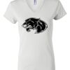 Women's Short Sleeve V-Neck T-Shirt Thumbnail