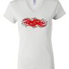 Women's Short Sleeve V-Neck T-Shirt Thumbnail