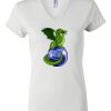 Women's Short Sleeve V-Neck T-Shirt Thumbnail