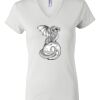 Women's Short Sleeve V-Neck T-Shirt Thumbnail