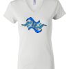 Women's Short Sleeve V-Neck T-Shirt Thumbnail