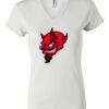 Women's Short Sleeve V-Neck T-Shirt Thumbnail