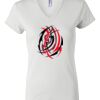 Women's Short Sleeve V-Neck T-Shirt Thumbnail