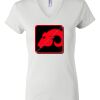 Women's Short Sleeve V-Neck T-Shirt Thumbnail