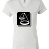 Women's Short Sleeve V-Neck T-Shirt Thumbnail