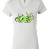 Women's Short Sleeve V-Neck T-Shirt Thumbnail