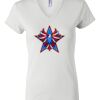 Women's Short Sleeve V-Neck T-Shirt Thumbnail