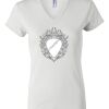 Women's Short Sleeve V-Neck T-Shirt Thumbnail