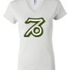 Women's Short Sleeve V-Neck T-Shirt Thumbnail