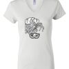 Women's Short Sleeve V-Neck T-Shirt Thumbnail