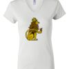 Women's Short Sleeve V-Neck T-Shirt Thumbnail