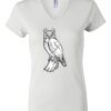 Women's Short Sleeve V-Neck T-Shirt Thumbnail