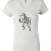 Women's Short Sleeve V-Neck T-Shirt Thumbnail