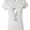 Women's Short Sleeve V-Neck T-Shirt Thumbnail