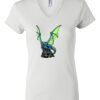 Women's Short Sleeve V-Neck T-Shirt Thumbnail