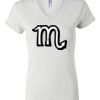 Women's Short Sleeve V-Neck T-Shirt Thumbnail