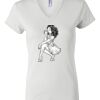 Women's Short Sleeve V-Neck T-Shirt Thumbnail