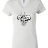 Women's Short Sleeve V-Neck T-Shirt Thumbnail