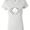 Women's Short Sleeve V-Neck T-Shirt Thumbnail