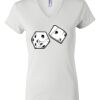 Women's Short Sleeve V-Neck T-Shirt Thumbnail