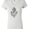 Women's Short Sleeve V-Neck T-Shirt Thumbnail