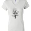 Women's Short Sleeve V-Neck T-Shirt Thumbnail