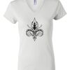 Women's Short Sleeve V-Neck T-Shirt Thumbnail