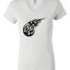 Women's Short Sleeve V-Neck T-Shirt Thumbnail