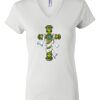 Women's Short Sleeve V-Neck T-Shirt Thumbnail