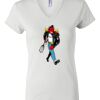 Women's Short Sleeve V-Neck T-Shirt Thumbnail