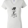 Women's Short Sleeve V-Neck T-Shirt Thumbnail