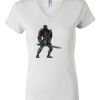 Women's Short Sleeve V-Neck T-Shirt Thumbnail