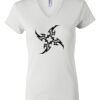 Women's Short Sleeve V-Neck T-Shirt Thumbnail