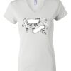 Women's Short Sleeve V-Neck T-Shirt Thumbnail