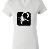 Women's Short Sleeve V-Neck T-Shirt Thumbnail