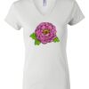 Women's Short Sleeve V-Neck T-Shirt Thumbnail